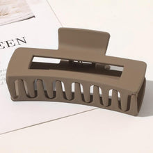 Load image into Gallery viewer, Rectangle Claw Hair Clip- Several Colors