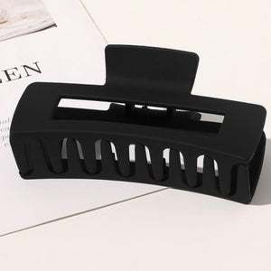 Rectangle Claw Hair Clip- Several Colors