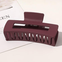 Load image into Gallery viewer, Rectangle Claw Hair Clip- Several Colors