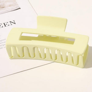 Rectangle Claw Hair Clip- Several Colors