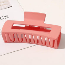 Load image into Gallery viewer, Rectangle Claw Hair Clip- Several Colors