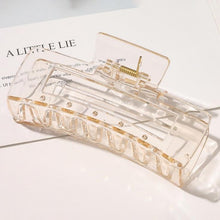 Load image into Gallery viewer, Rectangle Claw Hair Clip- Several Colors