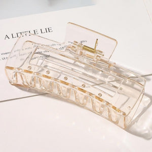 Rectangle Claw Hair Clip- Several Colors