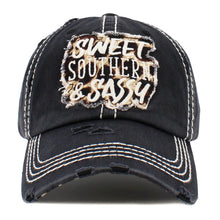 Load image into Gallery viewer, Sweet Southern &amp; Sassy Baseball Cap