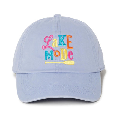 Lake Mode Rainbow Embroidered Baseball Cap