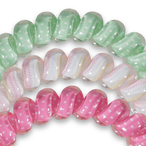 Bunny Love Teleties Large 3-Pack Hair Ties