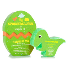 Load image into Gallery viewer, T-Rex Kids Bath Spongeasaurus