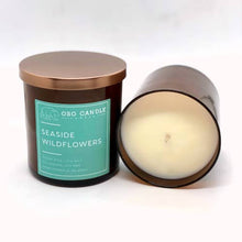 Load image into Gallery viewer, Seaside Wildflowers Soy Candle - 8 oz