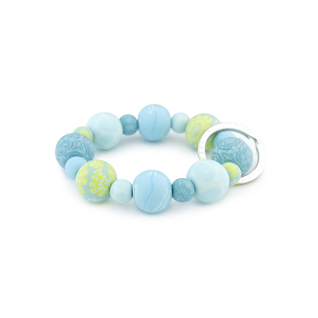 Bermuda Blue Wrist Keychain