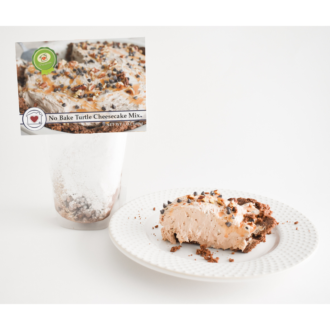 No Bake Turtle Cheesecake Mix