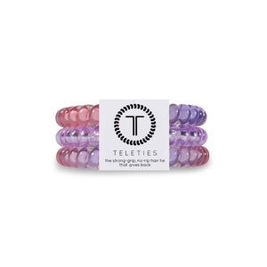 Cotton Candy Sky Teleties Small 3-Pack Hair Tie