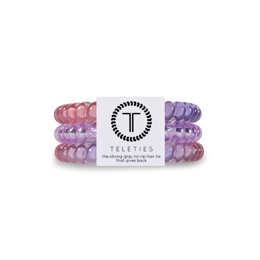 Cotton Candy Sky Teleties Small 3-Pack Hair Tie