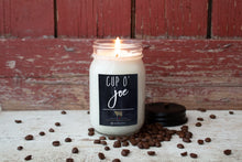Load image into Gallery viewer, Farmhouse Collection Mason Jar Candle 13oz -Cup O&#39; Joe