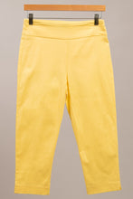 Load image into Gallery viewer, Ladies Yellow Capri Pants
