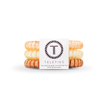 Load image into Gallery viewer, For the Love of Nudes Teleties Small 3-Pack Hair Tie