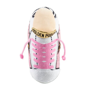 Golden Pooch Sneaker Dog Toy - Pink