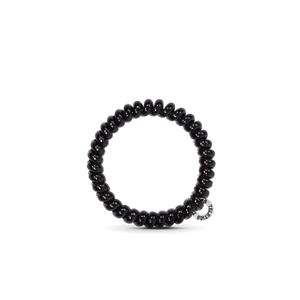Jet Black Teleties Small 3-Pack Hair Tie