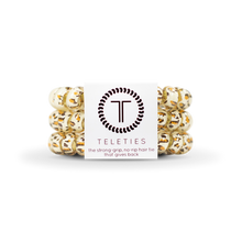 Load image into Gallery viewer, Leopard Teleties Large 3-Pack Hair Ties