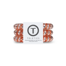 Load image into Gallery viewer, Millennial Pink Teleties Large 3-Pack Hair Ties
