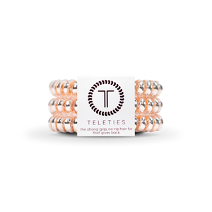 Millennial Pink Teleties Small 3-Pack Hair Tie