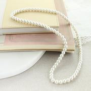 Load image into Gallery viewer, 24" Pearl Stretch Necklace