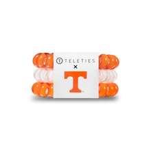 Load image into Gallery viewer, University of Tennessee Teleties Large 3-Pack Hair Ties