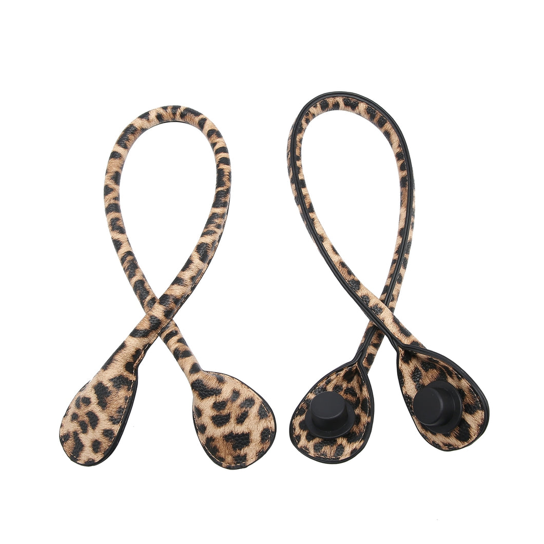 Versa Tote Interchangeable Vegan Leather Strap- Animal Print
