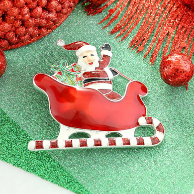 Whimsical Sleigh Pin/Pendant