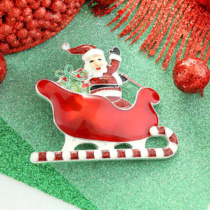 Whimsical Sleigh Pin/Pendant