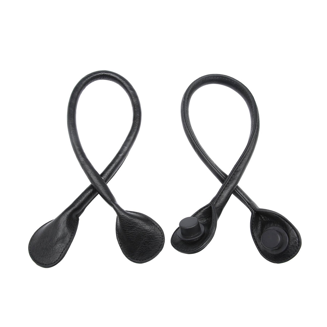 Vegan Leather Strap for Versa Tote-Black