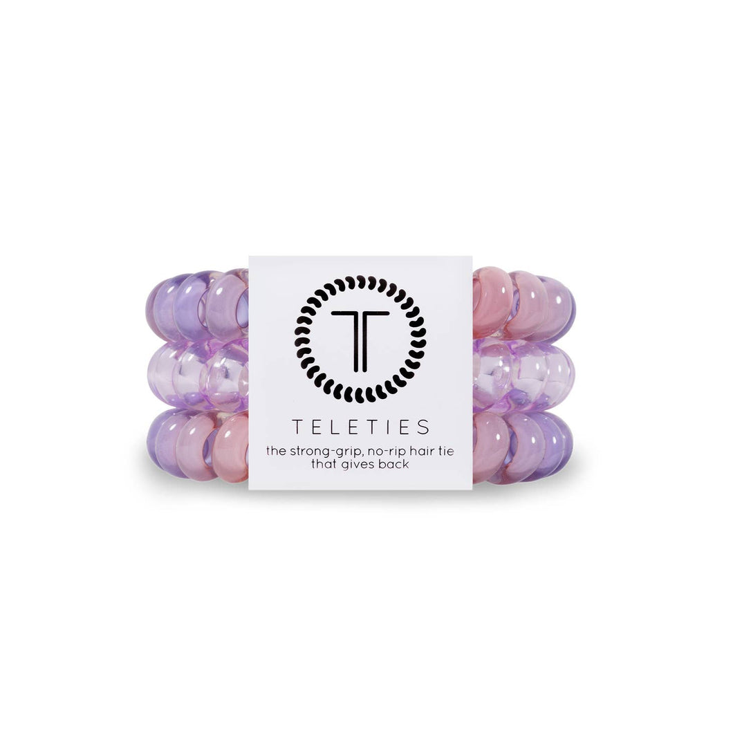 Cotton Candy Sky Teleties Large 3-Pack Hair Ties