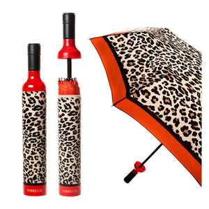 Animal Print Bottle Umbrella