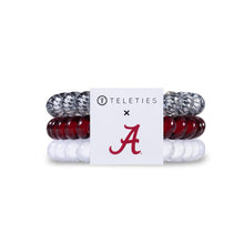 Load image into Gallery viewer, University of Alabama Teleties Small 3-Pack Hair Tie