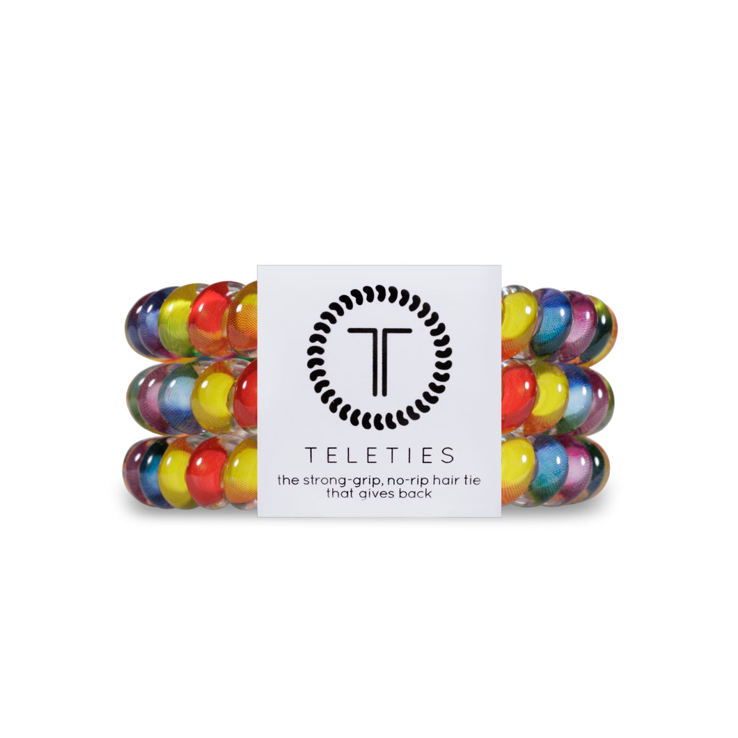 Pride Teleties Small 3-Pack Hair Tie