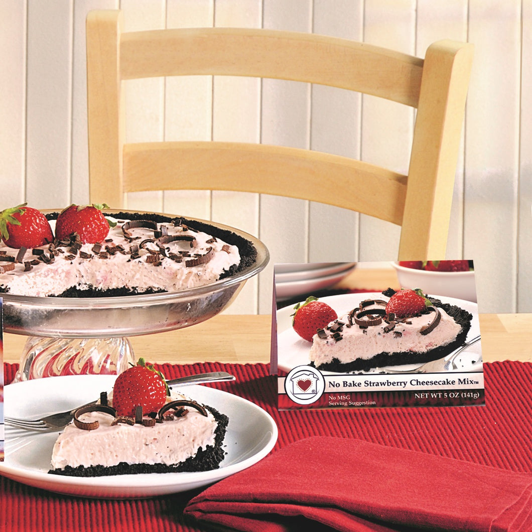 No Bake Strawberry Cheesecake Mix
