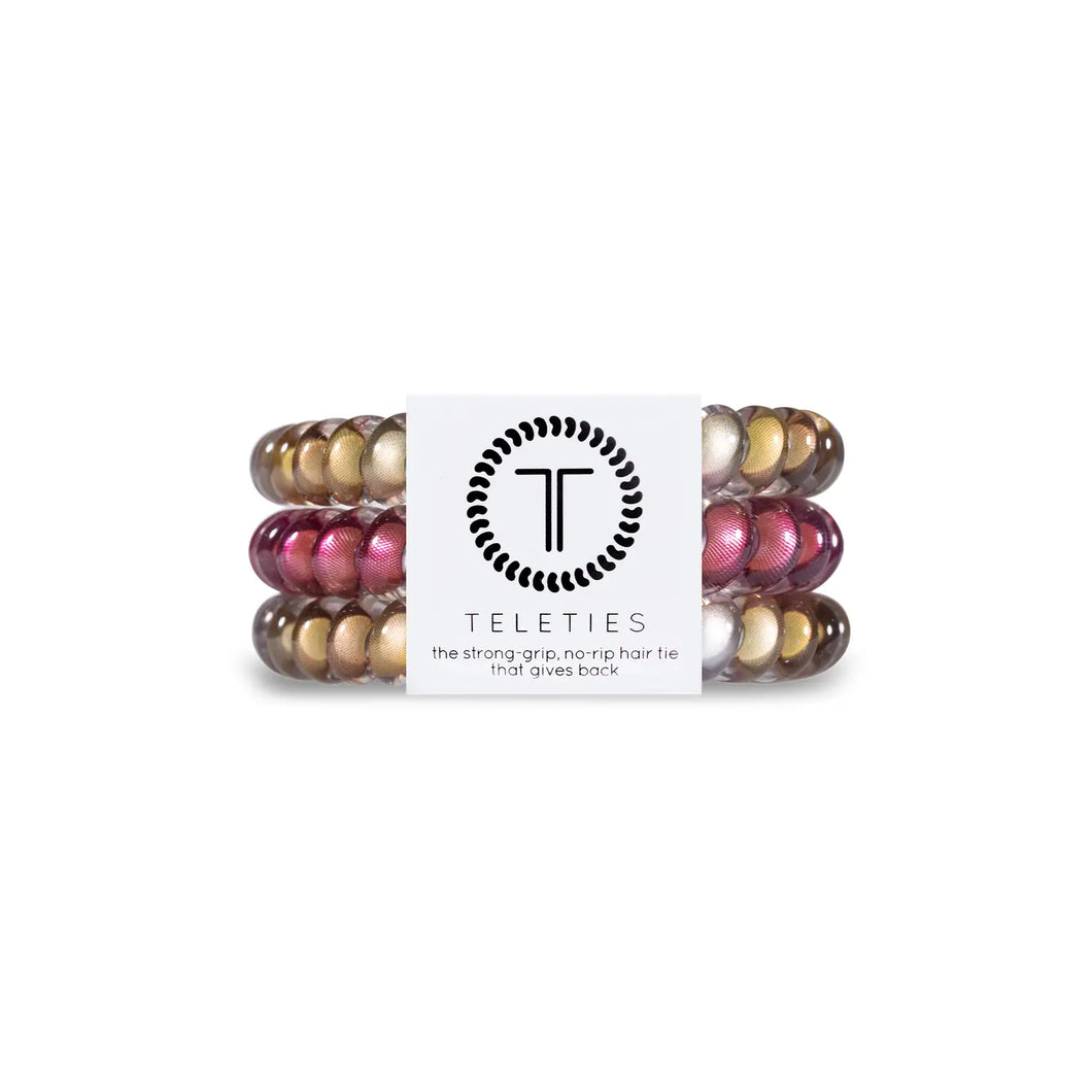 Golden Poppy Teleties Small 3-Pack Hair Tie