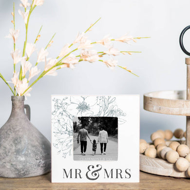 Mr and Mrs Picture Frame