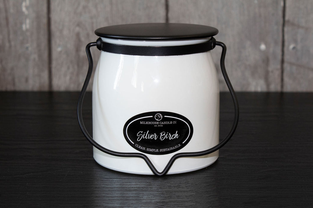 Silver Birch- 16-ounce Butter Glow Jar