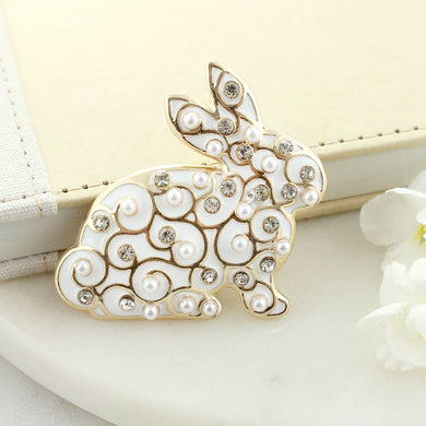Filigree Bunny Pin/Pendant