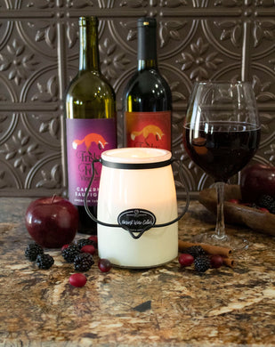 Harvest Wine Cellar- 22-Ounce Butter Glow Jar Candle