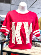 Load image into Gallery viewer, KY Distressed Soft Unisex Tee- Vintage Hot Pink