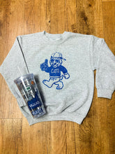 Load image into Gallery viewer, Kentucky Youth Wildcat With Hat Soft Sweatshirt