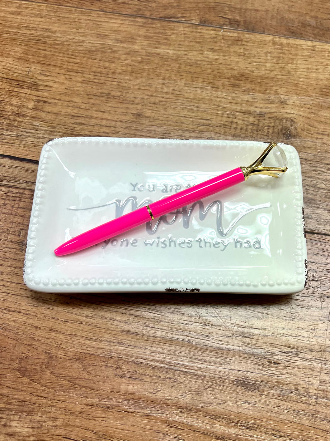Neon Pink Diamond Pen