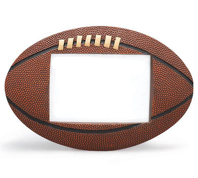 Football Shaped Picture Frame