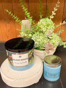 Island Breeze Soy Candle- 2 Sizes