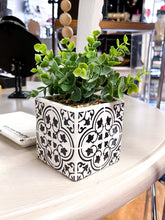 Load image into Gallery viewer, Ceramic Moroccan Tile Design Planter 2 Options