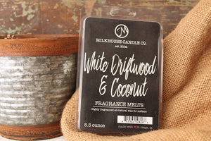 White Driftwood & Coconut Large Fragrance Melt