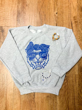 Load image into Gallery viewer, Kentucky Youth Wildcat With Sunglasses Soft Sweatshirt