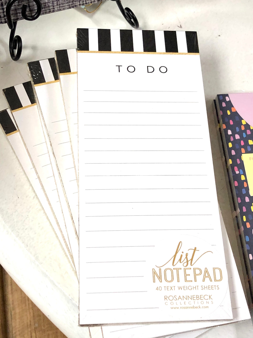 Black and White Stripe To Do List