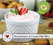 Load image into Gallery viewer, Strawberries &amp; Cream Dip Mix